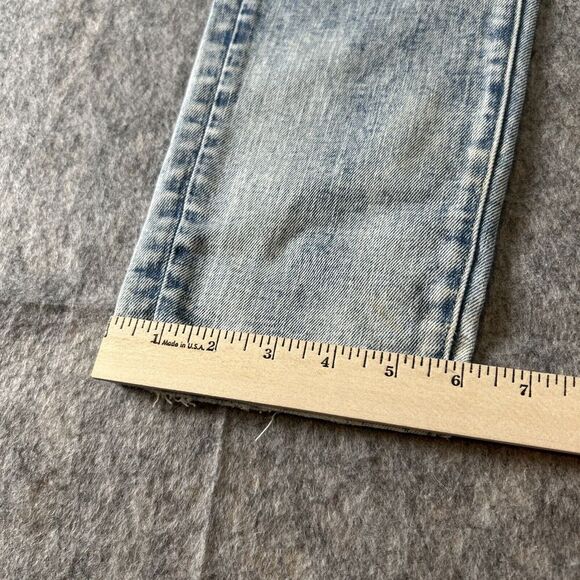 American Eagle Jeans Mens 29x30 Airflex Distressed Light Wash‎ - Picture 4 of 16